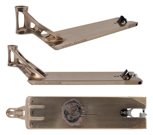 AO Worldwide Pro Scooter Deck - Copper 6 X 22 3 AO Worldwide Pro Scooter Deck - Copper 6 X 22