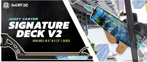 Madd Gear Juzzy Carter V2 Signature Street Deck - 5 X 20 - Image 3