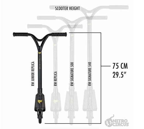Nitro Circus R Willy "JUNIOR" Signature Replica Scooter-Black 3 Nitro Circus R Willy "JUNIOR" Signature Replica Scooter-Black