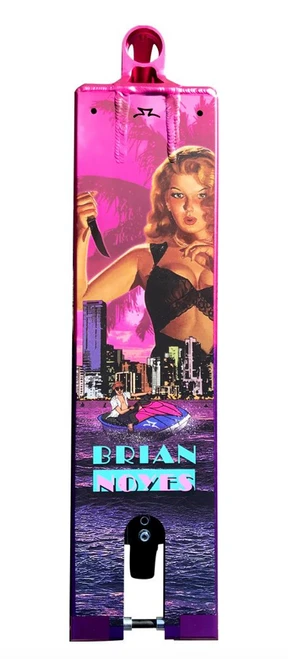 AO Brian Noyes Signature V2 Deck - Pink/Purple Fade 5.8 X 22 4 AO Brian Noyes Signature V2 Deck - Pink/Purple Fade 5.8 X 22 - Image 2