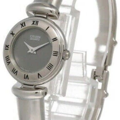CITIZEN Gray Dial Stainless Steel Women's Watch EK4490-50H
