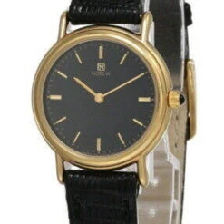 Citizen Noblia Black Dial LTHR Strap Women's Watch SZ1402-01E