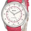 MIDO Belluna Mysterious Date 33MM Pink LTHR Women's Watch M024.207.16.036.09 -Citizen shop mido watches mido belluna mysterious date 33mm pink lthr womens watch m024.207.16.036.09 88096.1652726490