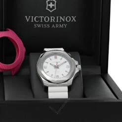 VICTORINOX I.N.O.X. 37MM White Dial Rubber Women's Watch 241921 -Citizen shop victorinox swiss army watches victorinox inox 37mm white dial rubber womens watch 241921 90462.1652464944