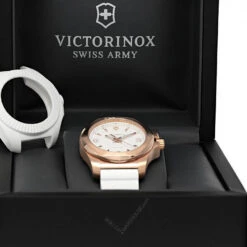 VICTORINOX I.N.O.X. 37MM WHT Dial Rubber Strap Women's Watch 241954 -Citizen shop victorinox swiss army watches victorinox inox 37mm wht dial rubber strap womens watch 241954 50706.1652466011